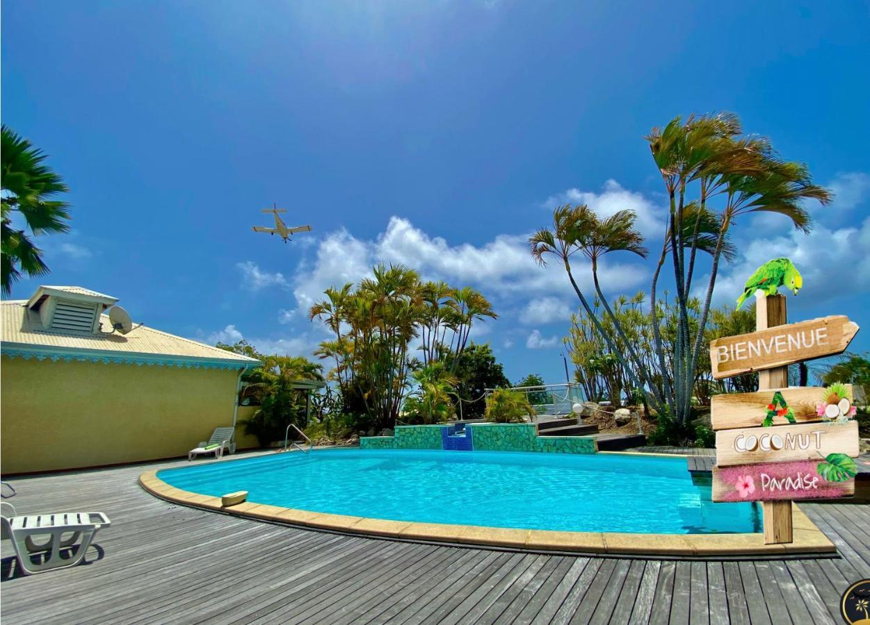 Coconuts Paradise Piscine Golf Avec Vue Panoramique Saint-Francois  Exteriör bild